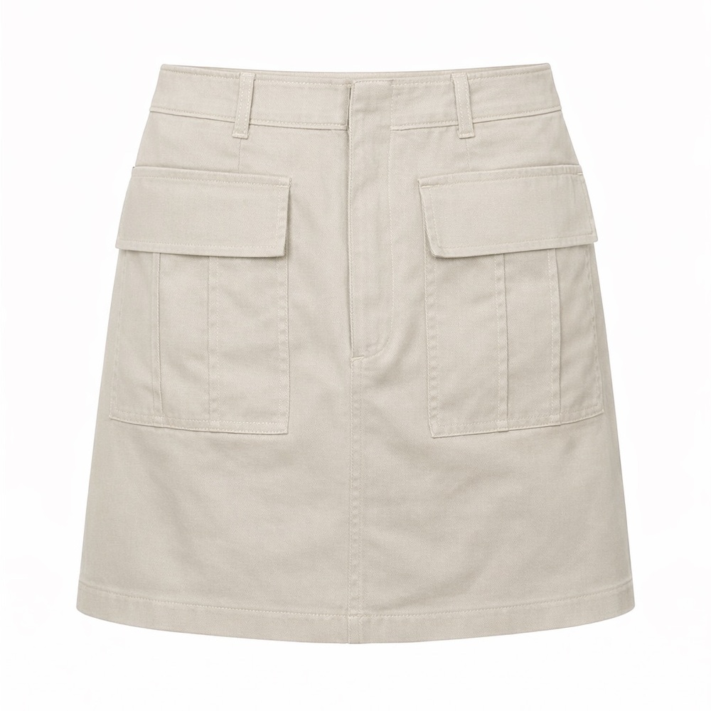 Urban Revivo high-waisted utility cargo mini skirt
